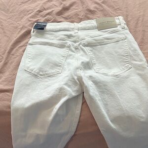 Lucky Brand Women's Cream Straight Leg Jeans